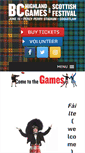 Mobile Screenshot of bchighlandgames.com